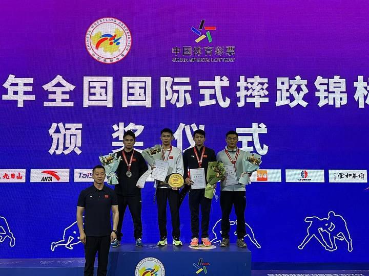 1金2银3铜收官全国锦标赛，浙江摔跤队表现亮眼