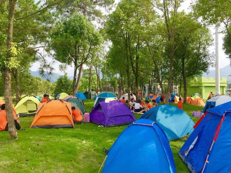 2018中国·瑞安第三届露营大会在高楼幸福谷举行